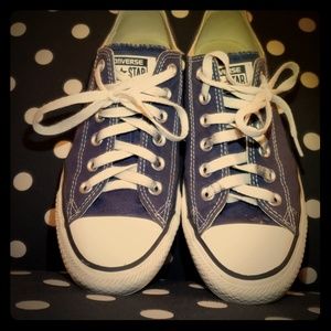 Navy Blue Converse